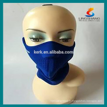 Masque protecteur de ski de sport masque de néoprène pour casque demi-visage